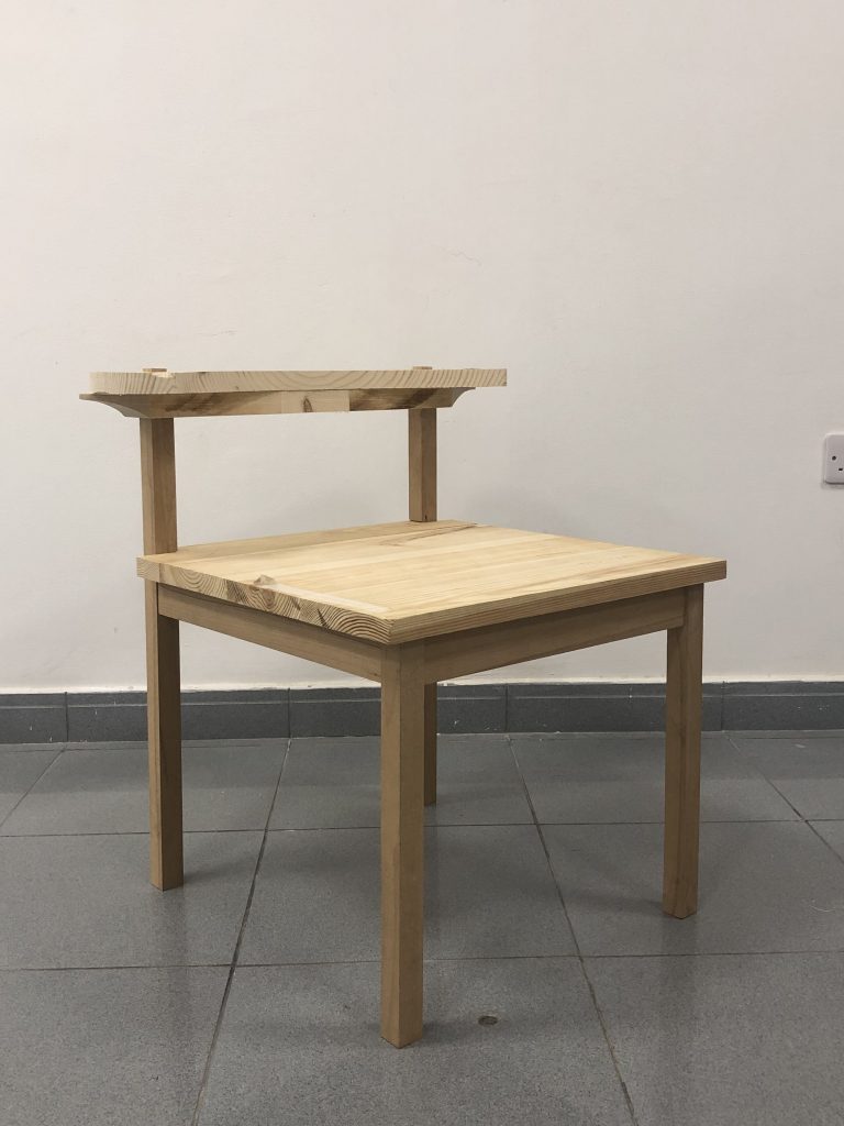 Pieces from Iwata Houraiya’s Japanese Woodwork courses that were held in Dubai, UAE. (ANJP Photo)
