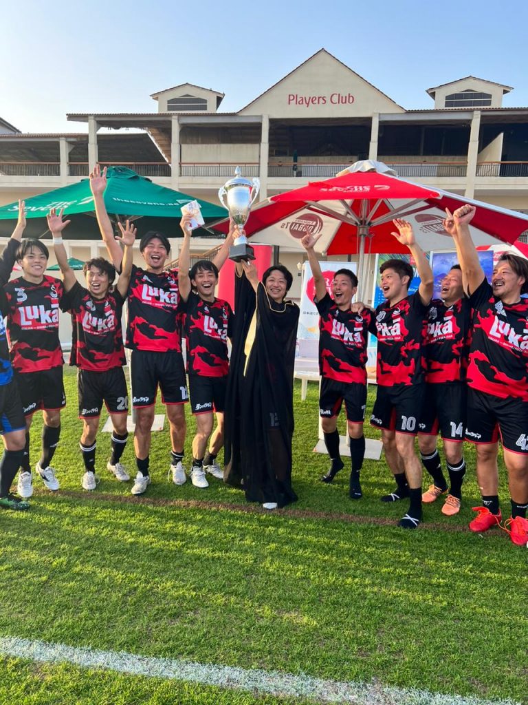Singapore Swans won first place at the UAE's Japanese Gulf Cup 2023 on Feb. 3. 