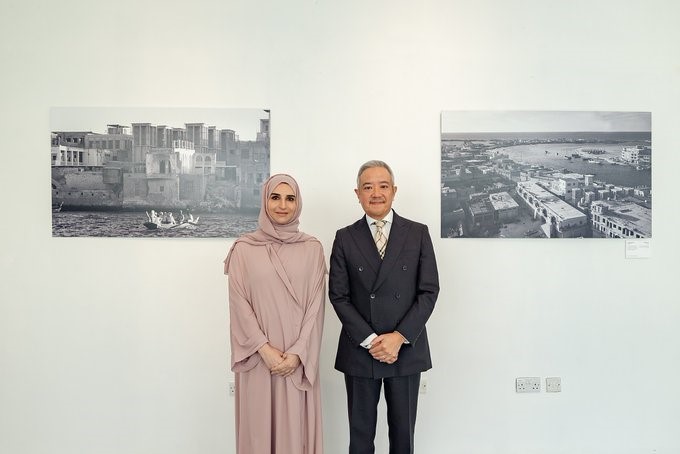 Photo exhibition depicting Dubai in 1962. (ANJ)