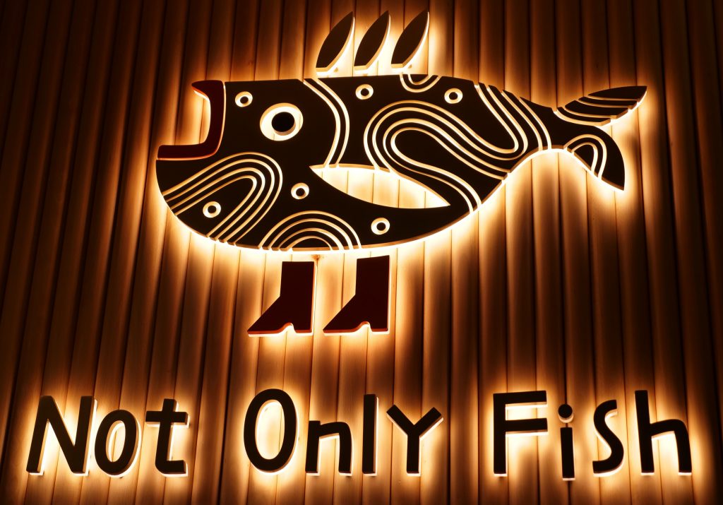 Not Only Fish, Pan-Asian restaurant in Dubai. (ANJ)