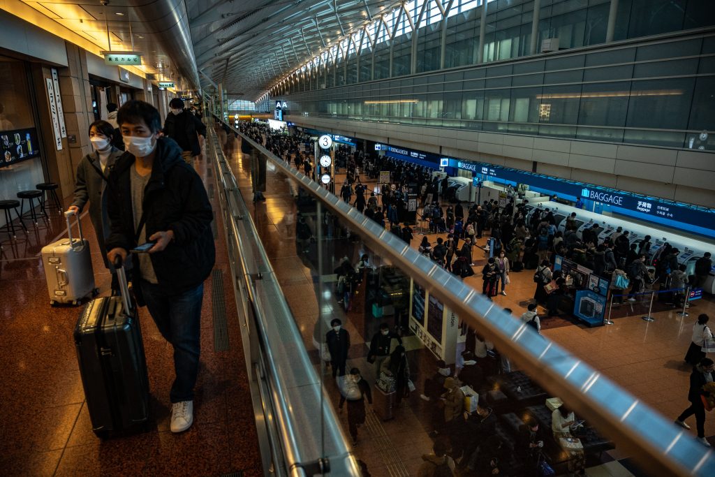 Number of foreign visitors to Japan has been on the rise since the Japanese government significantly eased its COVID-19 border controls. (AFP)