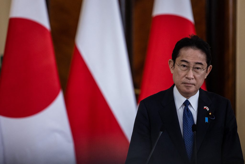 Fumio Kishida defended his country's past diplomacy toward Russia. (AFP)
