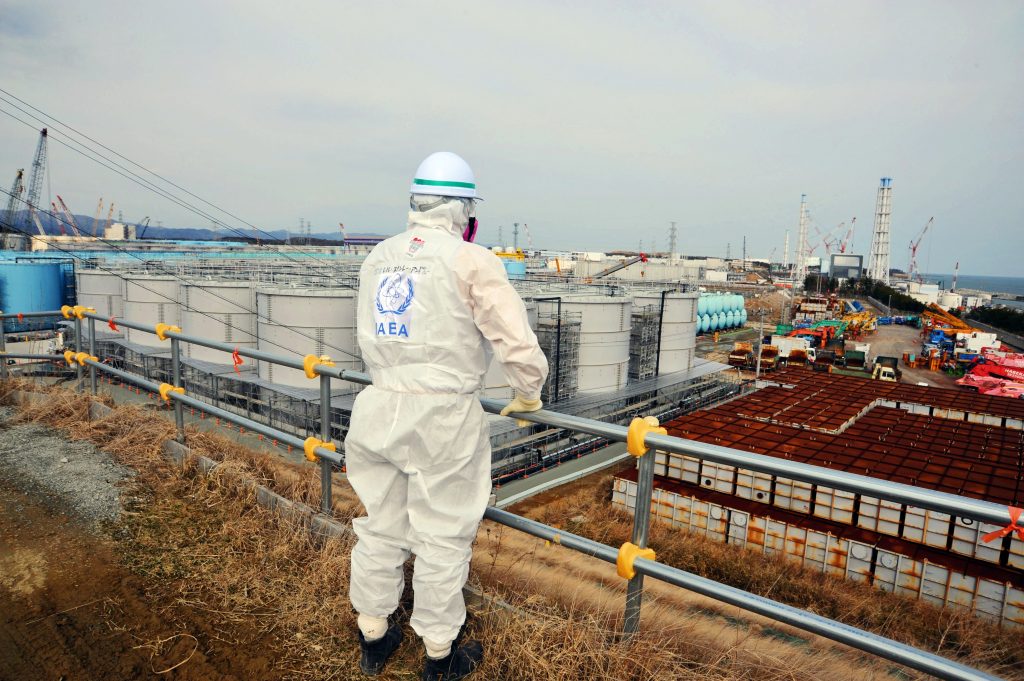 The 11th meeting of the Japan-France nuclear cooperation committee held in Tokyo. (AFP)