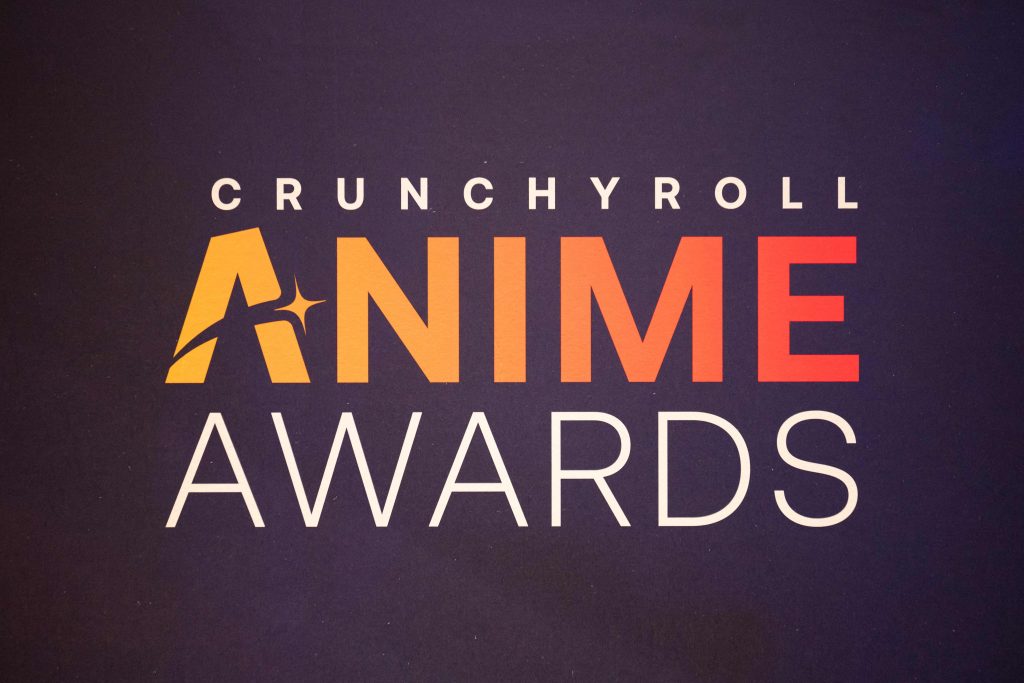 This picture taken on March 4, 2023 shows the logo of the Crunchyroll Anime Awards 2023 in Tokyo. Once a semi-legal sharing site, Crunchyroll is now a streaming giant credited with helping transform Japanese anime from a nerdy subculture into a lucrative global industry poised to conquer new markets. (AFP)