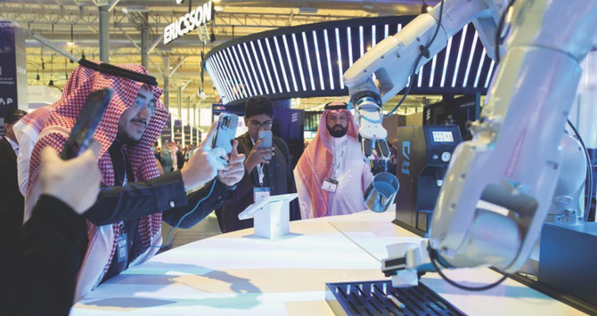 Thousands attended February’s LEAP 2023 conference in Riyadh, where the biggest names in tech showcased their products and discussed industry trends. (Supplied)