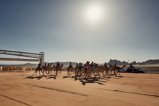 Ancient culture and heritage fused with modernity are part and parcel of the AlUla Camel Cup, the pinnacle of camel racing. (Supplied)