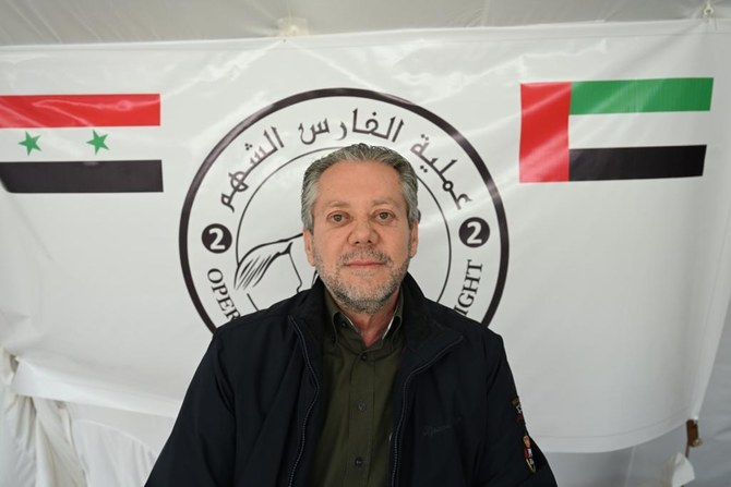 Latakia’s Gov. Amer Ismail Hilal lauded the UAE’s efforts to rescue those affected by the earthquake that hit several cities in Syria. (WAM)