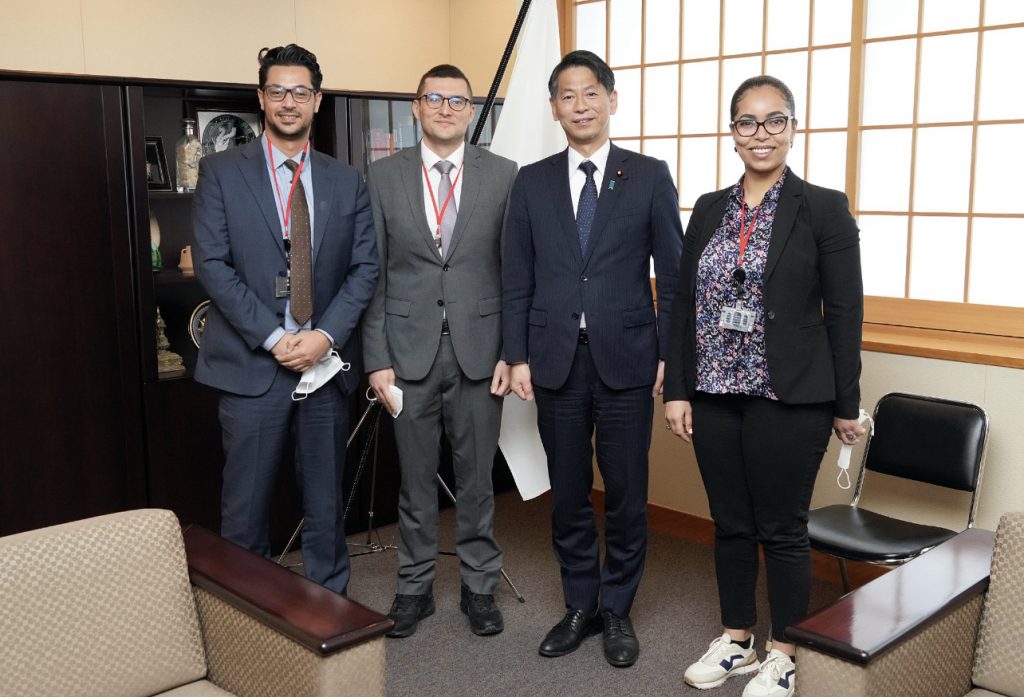 The participants expressed their gratitude for the invitation to Japan, and said they hope to utilize the knowledge gained during their visit in their future efforts (MOFA)
