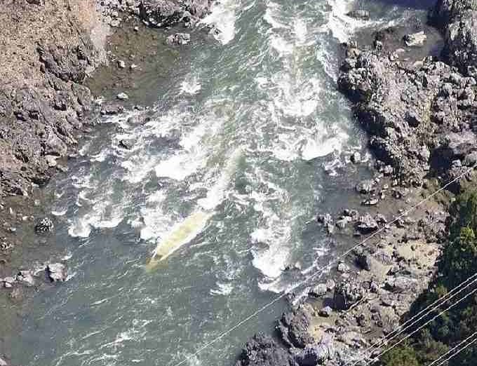 According to Kyoto police and a local sightseeing boat association, the boat had 29 people aboard, namely 25 passengers and four crew members including the captain. (Twitter)