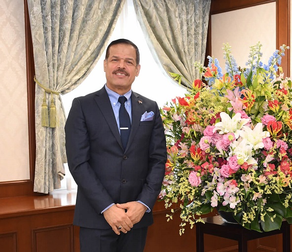 Iraqi Ambassador to Japan Abdul Kareem Kaab.
