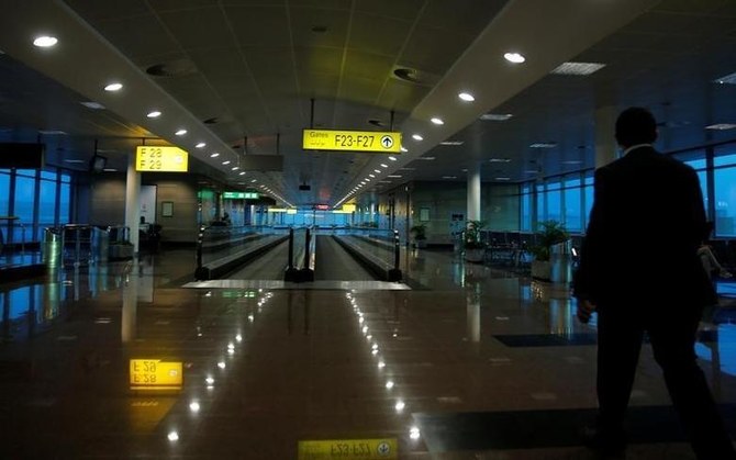 A member of airport security walks inside the Cairo International Airport, Egypt May 19, 2016. (Reuters)