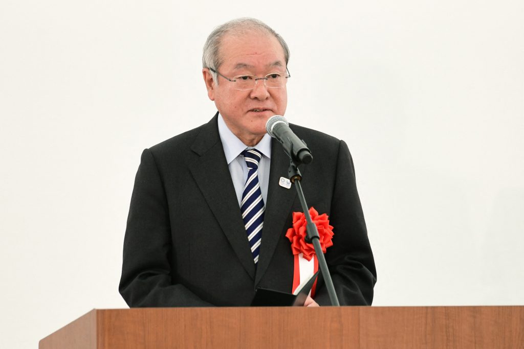 Japanese Finance Minister Shunichi Suzuki.