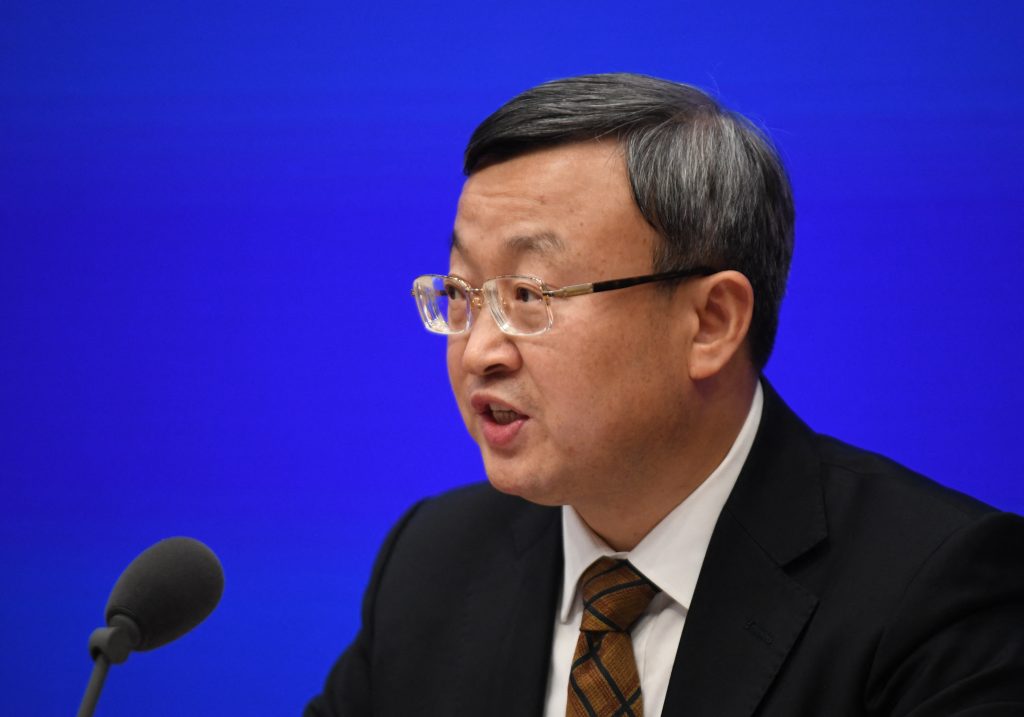 Wang Shouwen, a Chinese vice commerce minister. (AFP)