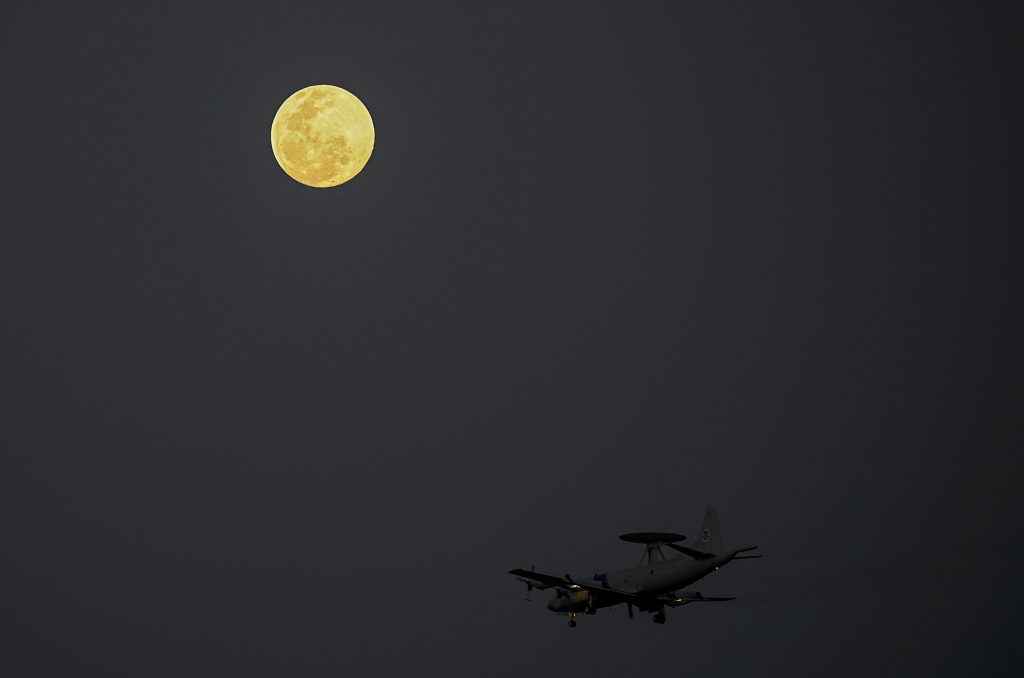 Japanese space exploration startup ispace Inc. said that its lunar lander will attempt to land on the moon on April 26. (AFP)
