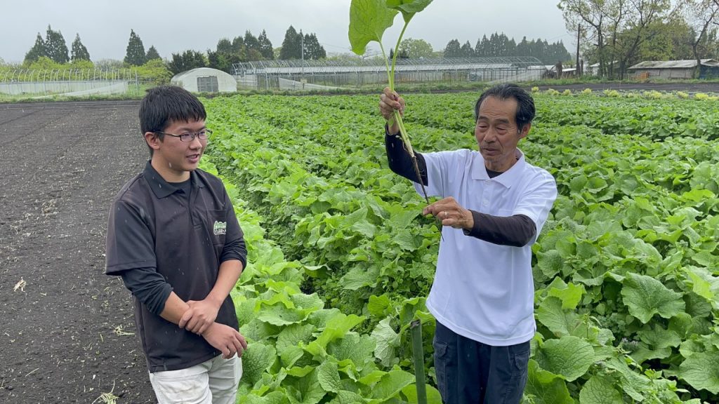 Miyazaki prefecture, Kyushu, is one area that has attracted young people interested in organic agriculture. (ANJ)
