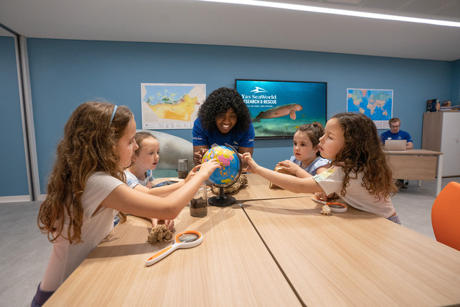 Yas SeaWorld Research and Rescue is described as the first integrated marine research, rescue, rehabilitation, return and education center in MENA region. (Supplied)
