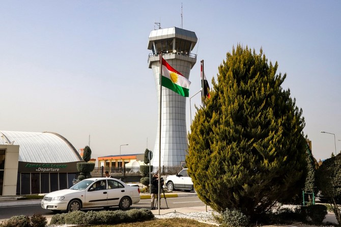 File photo of Sulaymaniyah airport (AFP)