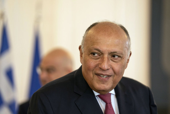 Egyptian foreign minister Sameh Shoukry has underlined the need to adopt a comprehensive approach to address the roots of terrorism and extremism. (AP)