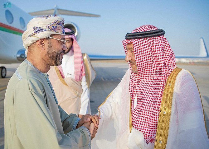 Saudi Arabia’s Deputy Foreign Minister Waleed Al-Khuraiji receives a number of Arab officials in Jeddah. (SPA)