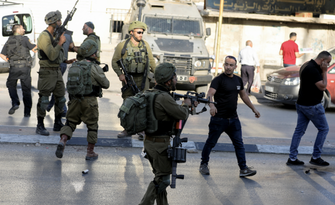 The Israeli forces continued to tighten measures at military checkpoints near Nablus in the northern West Bank. (Reuters/File Photo)