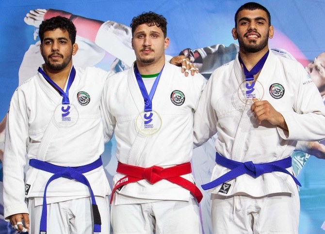 The UAE dominated the Grand Prix Paris Open 2023 with 16 medals. (UAEJJF)