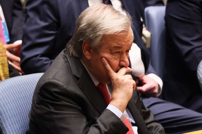 The UN secretary-general on Monday welcomed the safe temporary relocation of hundreds of UN staff and their dependents from Khartoum and other locations in Sudan. (AFP)