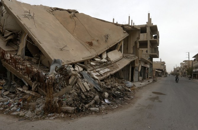 A file photo from the province of Homs (AFP)