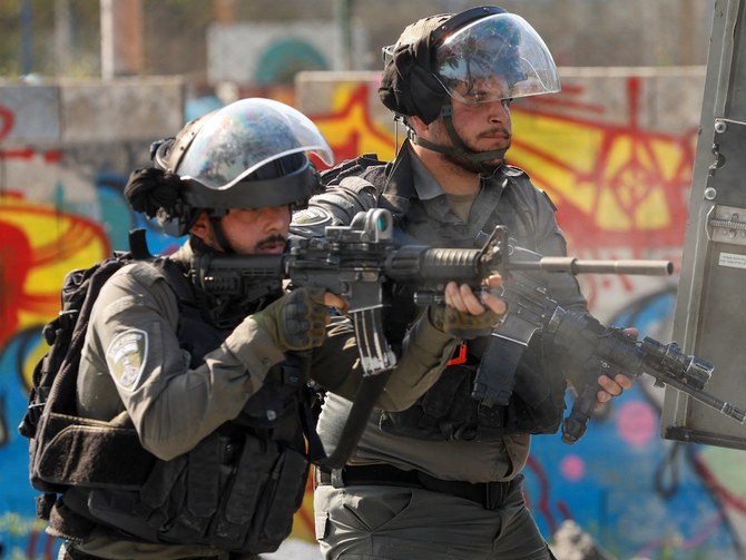 On Saturday, the Israeli army arrested a young man from Silwad, east of Ramallah, after confiscating his vehicle and raiding his house. (Reuters/File Photo)