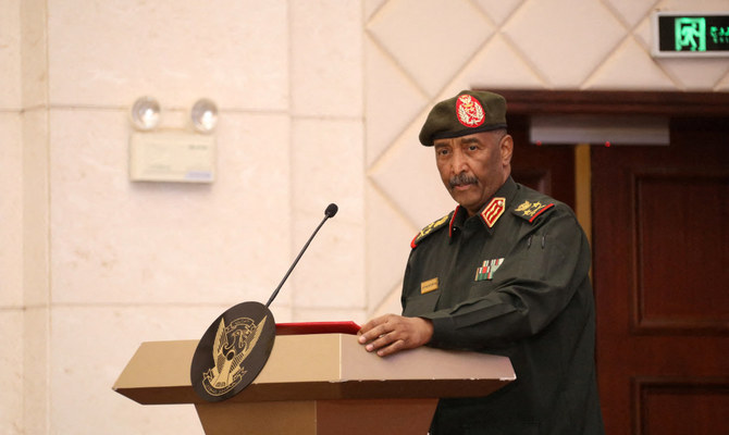 Sudan’s military chief Abdel Fattah Al-Burhan. (Reuters)