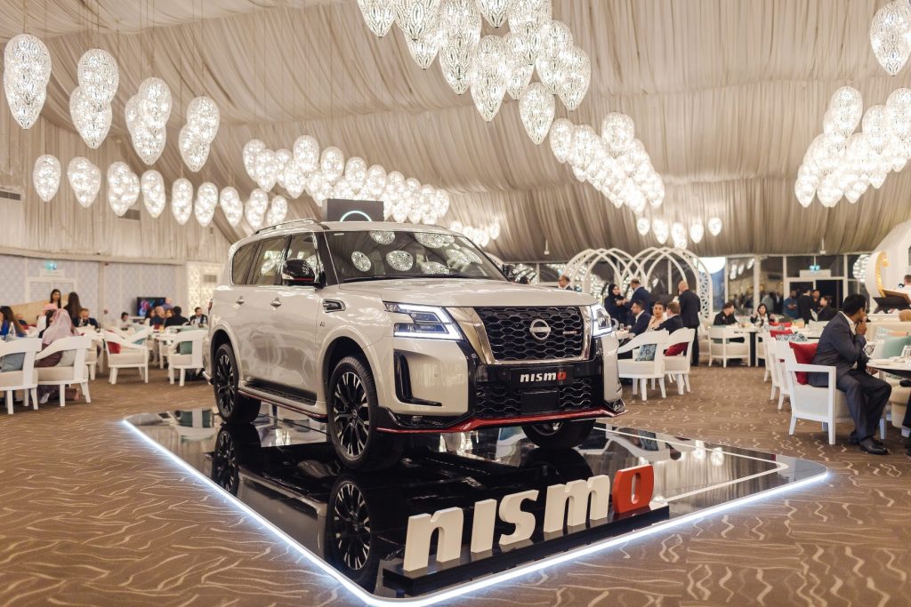 The showcasing of Nissan cars aimed to highlight their performance, luxury and heritage. (Supplied)