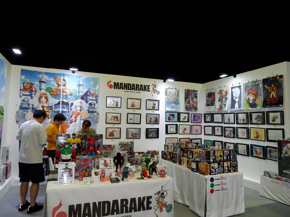 Mandarake participated for the first time in the Middle East at World Art Dubai 2023.