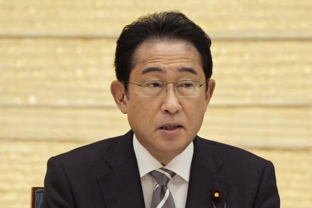 Japan's Prime Minister Fumio Kishida.