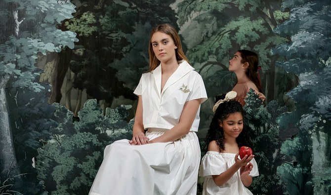 Saudi fashion designer Razan Alazzouni has partnered with The Walt Disney Company to launch a special edition collection inspired by Disney princess Snow White. (Supplied)