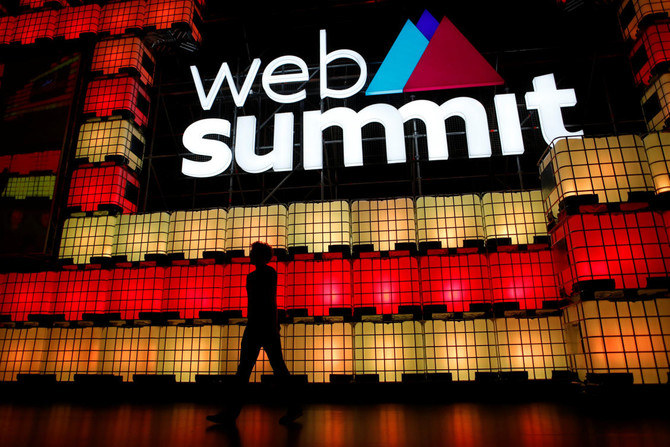 Web Summit’s co-founder Paddy Cosgrave during the inauguration of Web Summit, Europe’s biggest tech conference, in Portugal, on Nov. 6, 2017. (Reuters/File)