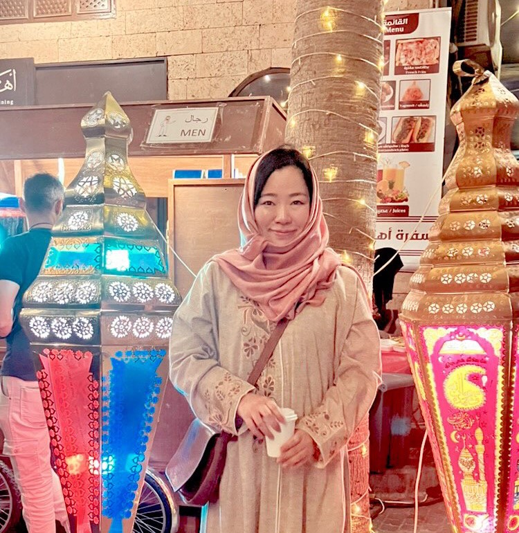 Shinozaki Yuki in Jeddah's AlBalad Ramadan Event this year. (supplied)