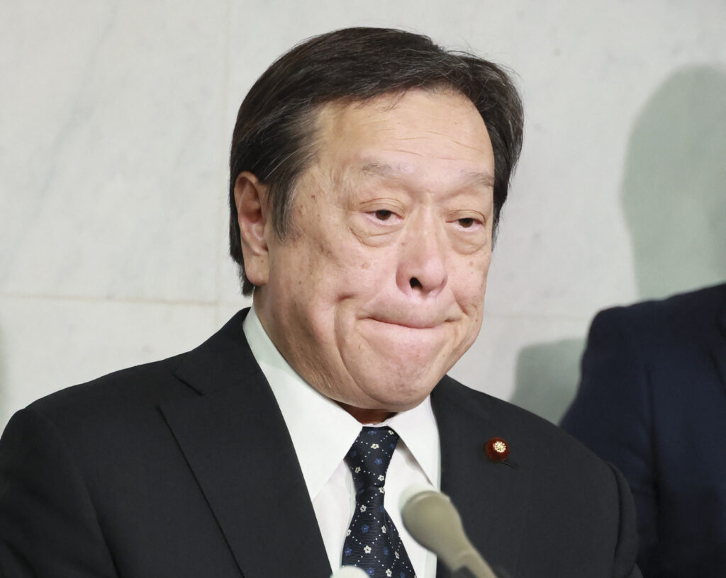 Japan's defense minister, Yasukazu Hamada (AFP)