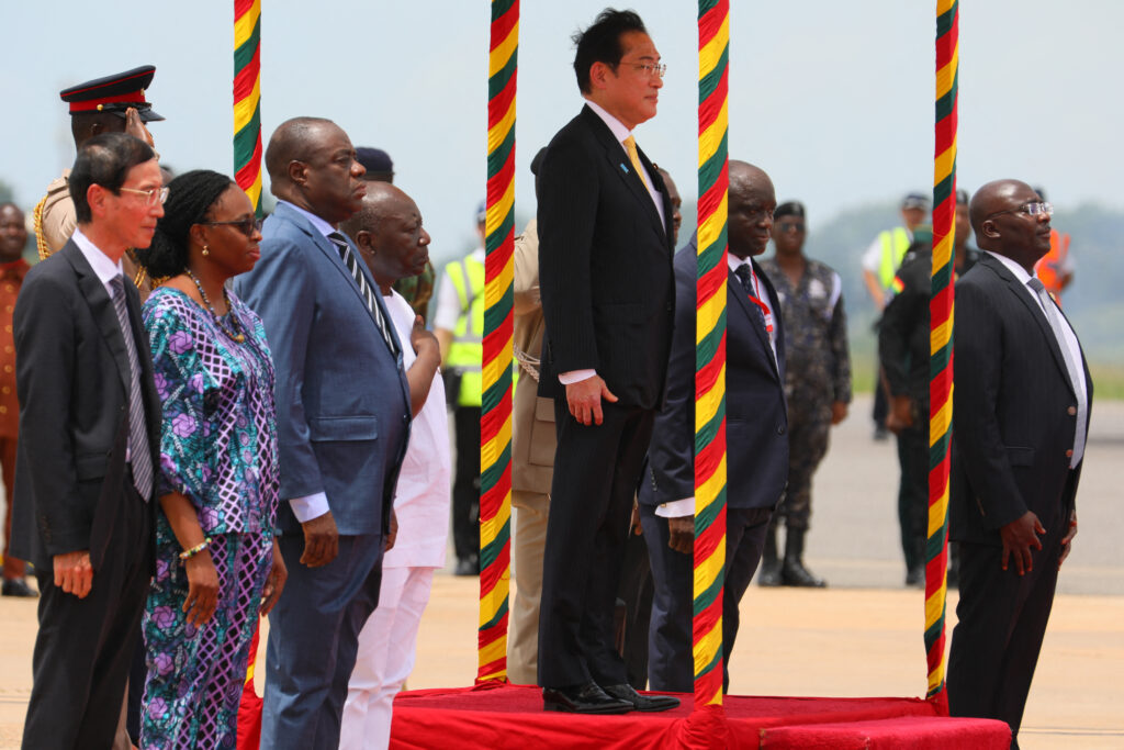 Japan and Ghana are serving as nonpermanent members of the Security Council. (AFP)