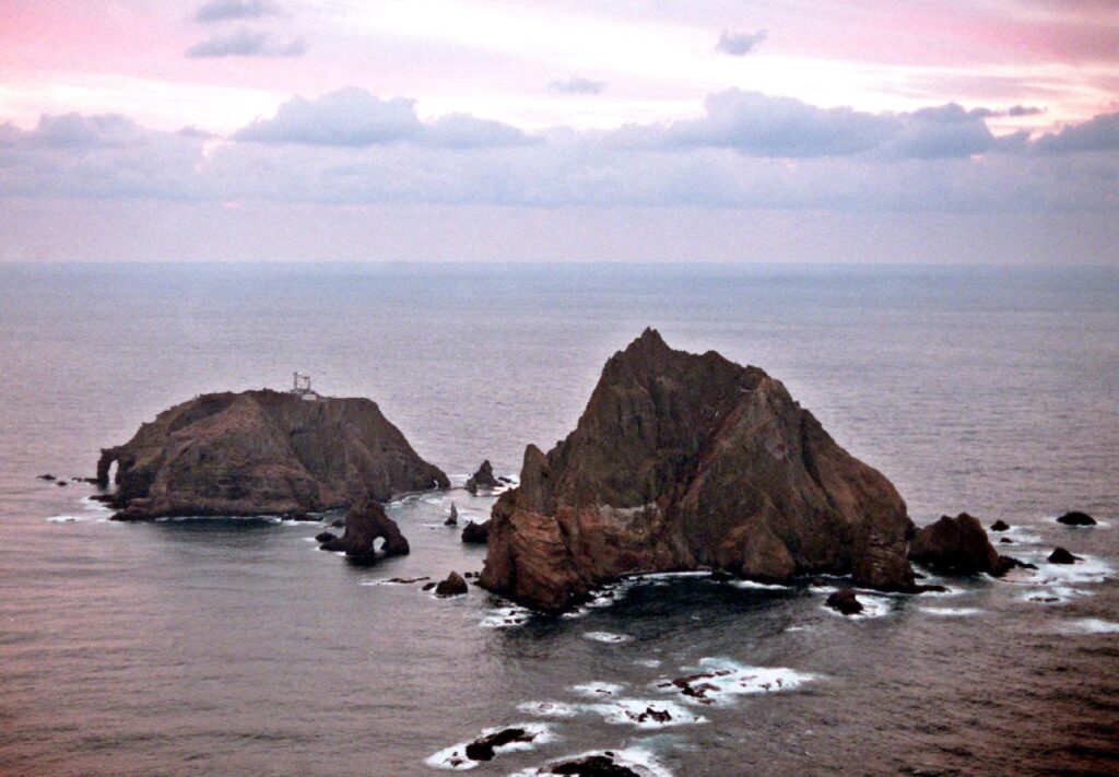 The Japanese official said the South Korean lawmaker's landing was totally unacceptable and extremely regrettable. (AFP)