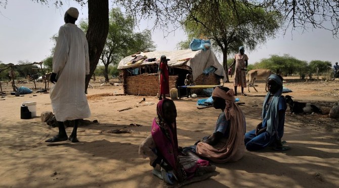 Sudanese refugees from Darfur in Koufroun, Chad, May 15, 2023. (Reuters)