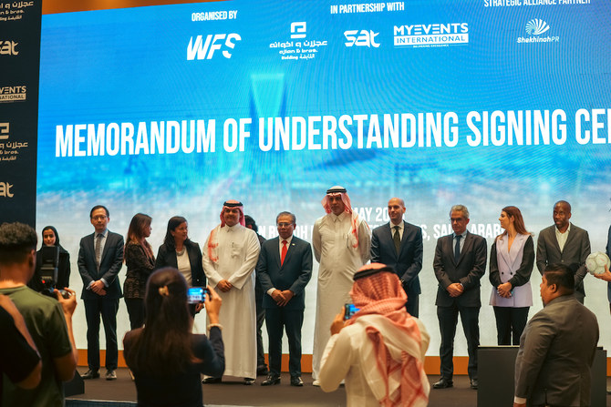World Football Summit Asia’s second summit, which will be held in December, was soft launched on May 25, 2023 in Riyadh. (Abdulrahman Fahad Bin Shulhub/AN)