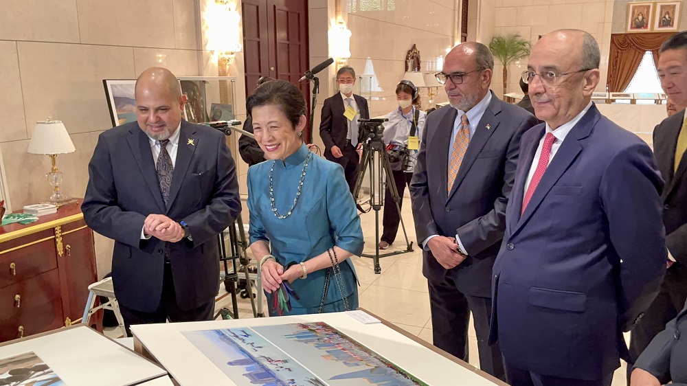 A photographic exhibition of Arab life and places, seen through Japanese diplomats' eyes, was held in Tokyo on Thursday. (ANJ)