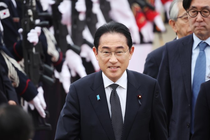 The Japanese PM’s visit to South Korea presented an opportunity for both countries to embark on a new chapter (File/AFP)