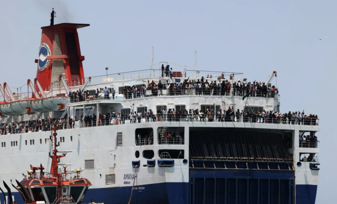 Saudi Arabia has evacuated several dozens of Russian citizens from Sudan, it was announced on Sunday. (AFP/File Photo)