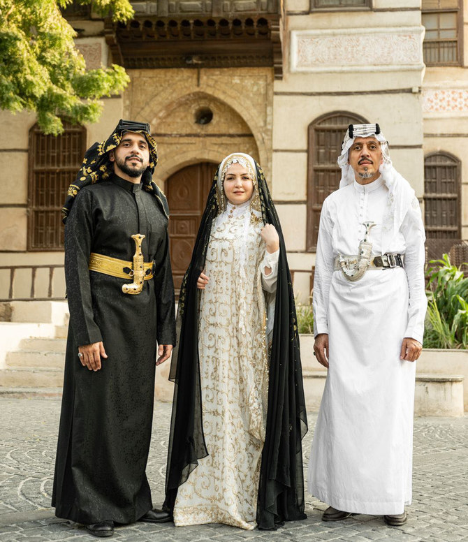 Reem Esailan said “Our costumes are made of rare materials by few and skilled craftsmen who pour their heart into the very long and delicate process.” (Supplied)