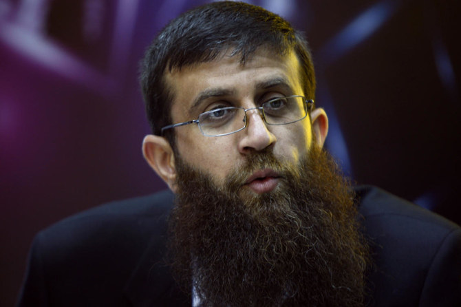 Palestinian Khader Adnan was a leading figure of Islamic Jihad group in northern West Bank. (AP)