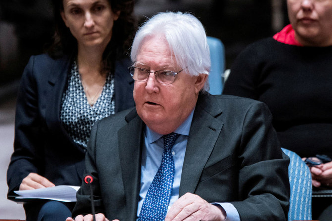 Martin Griffiths, the under-secretary-general for humanitarian affairs and emergency relief coordinator at the United Nations, tweeted that he came to affirm the UN’s commitment to the Sudanese people. (Reuters/File)