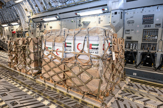 The UAE has sent three planes carrying more than 115 tonnes of aid to Port Sudan and Chad. (WAM)