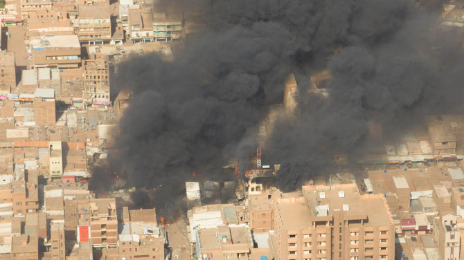 Since mid-April, the Sudanese army and the RSF have been locked in a power struggle that has forced tens of thousands to flee to neighboring countries. (File/Reuters)