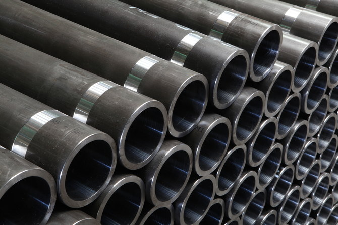 Following Monday’s announcements, the share prices of Saudi Steel Pipe, East Pipes Integrated, and Group Five Pipe Saudi rose by 3.41 percent, 9.93 percent, and 4.86 percent, respectively, as of 12:45 p.m. Saudi time. (Shutterstock)