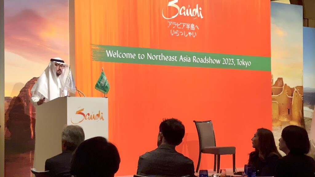Aldabbagh said the Saudi Tourism Board opened an office in Tokyo in 2021 to oversee the operations of the Saudi Arabian Tourism Authority (STA). (ANJ Photo)